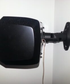 VideoSecu 5 Speaker Wall Ceiling Mount Brackets Black for Home Theater Satellite Speakers 1XZ (Black, 5 Pack) 29 518au9mo YL