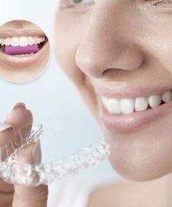 Angzhili 3 Pcs/Box Aligner Chewy,Silicone Orthodontic Chewers for Aligner Trays Seater,Chew Sticks with Storage Case(Yellow) Yellow 13 518cOIStHeL