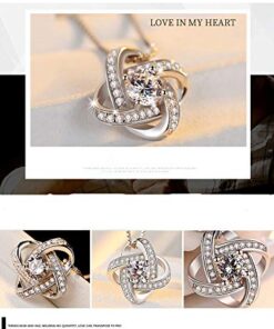 Nonnyl Gifts for Women, Necklace With Birthstone- for Mom Wife Girlfriend Her Anniversary Birthday Christmas Mothers Day Valentine's Day Fine Jewelry Gifts Gemini 9 518diewdlsL