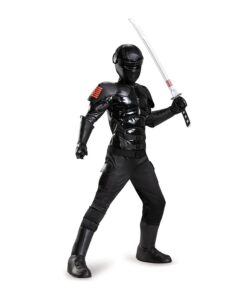 Snake Eyes Prestige Costume, Small (4-6)
