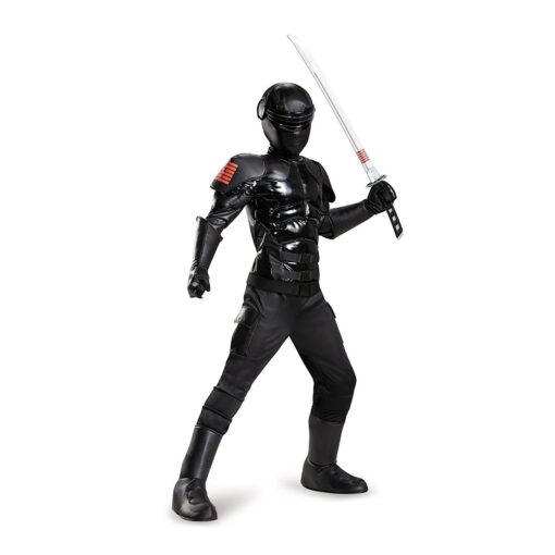 Snake Eyes Prestige Costume, Small (4-6)