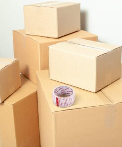 I GO Clear Packing Tape, Heavy Duty Packaging Tape Refills for Shipping Moving Boxes Mailing Storage Sealing, 1.88 Inches x 54.68 Yards Per Roll, 2.95" Core, Crystal Clear, 1.97 Mils Thick, 18 Rolls 14 518kkkD22BL