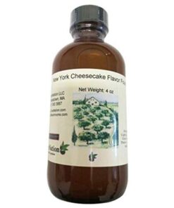 OliveNation NY Cheesecake Flavor Fountain, Rich, Creamy Cheesecake Flavoring for Beverages, Ice Cream, Frozen Treats, Soda, Baked Goods, Sugar Free, Gluten Free - 8 ounces 8 Fl Oz
