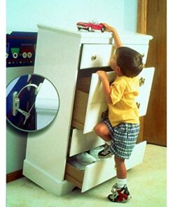 Mommy's Helper - Tip Resistant Furniture Safety Brackets, (2 Pack) 7 518oifbNJlL