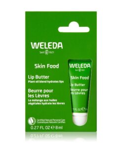 Weleda Skin Food Lip Butter, 0.27 Ounce, Plant Rich Moisturizing Lip Care with Sunflower Seed Oil, Chamomile and Calendula 0.27 Fl Oz (Pack of 1) 12 518r1PQ KkL