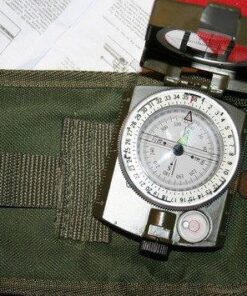 SE Military Lensatic and Prismatic Sighting Survival Emergency Compass with Pouch - CC4580 118 518rHHM8HcL