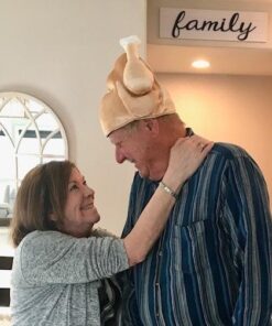 Kangaroo Plush Thanksgiving Day Roasted Turkey Hat Tan 21 5190xmEV8ML