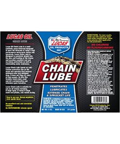 Lucas Oil 10393 Chain Lube Aerosol - 11 Ounce 11 oz 7 5191SVsrUrS