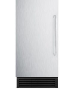 Summit Appliance BIM44GADA ADA Compliant NSF-Listed Auto Defrost 50 lbs Clear Icemaker with Internal Pump for Built-in or Freestanding Use Undercounters, Stainless Steel Door, Black Cabinet 7 5195MqyZIL