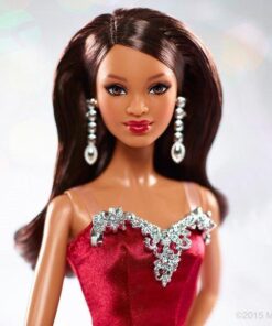 Barbie CHR78 Barbie Collector 2015 Holiday African-American Doll 14 5197BR7zkgL