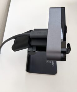 Lamicall Adjustable Cell Phone Stand, Desk Phone Holder, Cradle, Dock, Compatible with iPhone 15, 14, Plus, Pro, Pro Max, 13 12 X XS,4-8" Phones, Office Accessories, All Android Smartphone, Black 57 519BzanJ90L