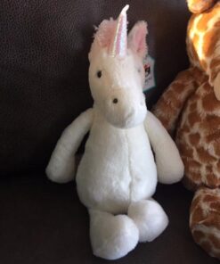 Jellycat Bashful Unicorn Stuffed Animal, Medium, 12 inches Medium - 12" 25 519D5G8us5L