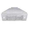 KOBE INX2730SQB-700-2 Brillia 30-inch Built-in/ Insert Range Hood, 3-Speed, 550 CFM, LED Lights, Baffle Filters, Stainless Steel
