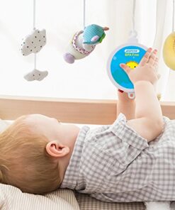 Baby Musical Mobile, AGPtek Battery-Operated Baby Bedding Rotary Music Box Plays Twelve Tunes 15 519Lpr1y2iL