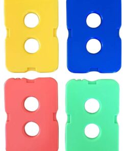 Healthy Packers Ice Pack for Lunch Box - Freezer Packs - Original Cool Pack | Slim & Long-Lasting Reusable Ice Packs for Lunch Bags and Cooler Bag (Set of 4) 4pk 27 519Q8NGocfL