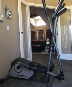 Marcy Magnetic Elliptical Trainer Cardio Workout Machine Grey - Standard 27 519X1OPL