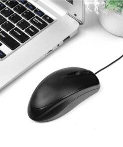 TEKEFT 3-Button Wired USB Computer Mouse, Black 9 519i62UsVYL