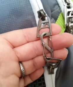 Nite Ize BigRing KeyRing Steel S-Biner - Multi Key Holder Carabiner with 8 Stainless Steel Key-Holding S-Biners - Easy-to-Use Key Organizer 31 519jErDoWNL