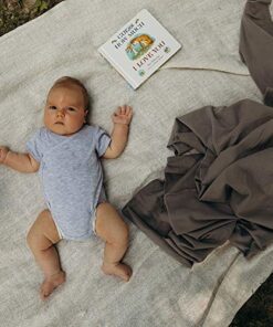 Boba Baby Wrap Carrier Newborn to Toddler - Stretchy Baby Wraps Carrier - Baby Sling - Hands-Free Baby Carrier Wrap - Baby Carrier Sling -Baby Carrier Newborn to Toddler 7-35 lbs (Grey) Grey 29 519lXnxBG3L