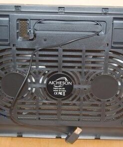 AICHESON Laptop Cooling Pad 2 1000RPM Fans Portable Computer Cooler, Blue LEDs, S007 85 519sJvpiZnL