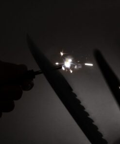 Mossy Oak Survival Hunting Knife with Sheath, 15-inch Fixed Blade Tactical Bowie Knife with Sharpener & Fire Starter for Camping, Outdoor, Bushcraft 19 519wTaZD6BL