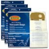 EnviroCare Replacement Micro Filtration Vacuum Cleaner Dust Bags for Eureka Style AA Victory and True HEPA Uprights. 9 Pack, Paper White, 9 Count 15 51A3e327cuL