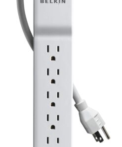 Belkin BE106000 6-Outlet Commercial Power Strip Surge Protector with 10-Foot Power Cord, 700 Joules (BE106000-10) Version 1
