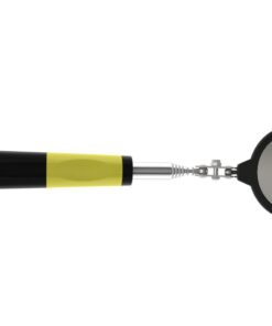 General Tools 80557 LED Lighted Circular Telescoping Inspection Mirror 34 inches Round LED