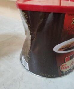 Tim Hortons Original Blend, Medium Roast Ground Coffee, Canada’s Favorite Coffee, Made with 100% Arabica Beans, 32.8 Ounce Canister 2.05 Pound (Pack of 1) 32 51ACJpBhsiL