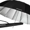 Westcott 4633 7-Feet Silver with Black Cover Parabolic Umbrella 29 51AIfRlvFwL