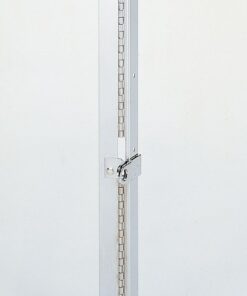 Durham Steel Locking Hinge for Small Slide Racks, 312, 1-1/4" Width x 13-1/2" Height, Chrome Plated Finish PACKS