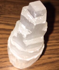 The Chrysalis Stone | Selenite Skyscraper | 4'' Tall | 1pc | Crystals and Healing Stones, Spiritual Gifts for Women, Reiki, Chakra, Yoga, Meditation Accessories 27 51AM zdyoFL