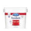 Satin Ice Red Fondant, Vanilla, 5 Pounds 5 Pound (Pack of 1)