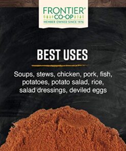 Frontier Co-op Organic Paprika, Ground, 1 Pound Bulk Bag 1 Pound (Pack of 1) 13 51AO2 qmL