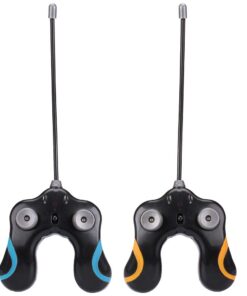 Kid Galaxy Remote Control Bump 'n Chuck Bumper Cars. RC Toy Game. 2 Radio Control Vehicles Standard Packaging 13 51AOAnBbowL