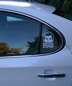 Alternative view of Danger Zone! - FUNNY - 5.3" X 3.5" - Precision-Cut Vinyl Decal