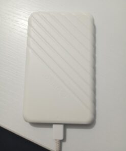 ORICO 2.5 inch USB C Hard Drive Enclosure USB 3.1 Gen 1 to SATA III External Hard Drive Case for SSD HDD 9.5 7mm Tool-Free with UASP, White (25PW1-C3) ORICO-25PW1-C3-WH 25 51APuvswrrL