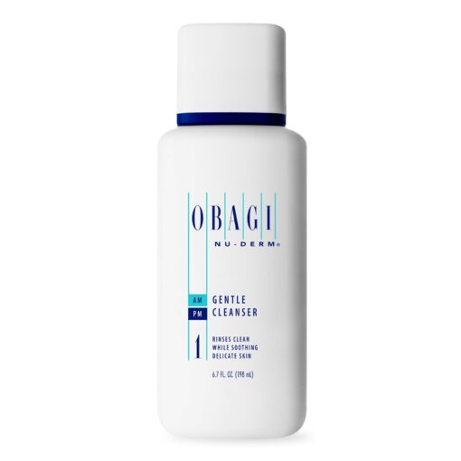 Obagi Nu-Derm Gentle Face Cleanser for Normal to Dry Skin, Daily Facial Cleanser Gently Removes Dirt, Oil, Makeup, and impurities, 6.7 Fl Oz 6.7 Fl Oz (Pack of 1)