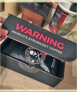 Death Wish Coffee, Organic and Fair Trade Dark Roast Whole Bean Coffee, 16 oz 16 Ounce (Pack of 1) 38 51AW3iaCTEL