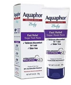 Aquaphor Baby Diaper Rash Paste - For Serious Diaper Rash and Flare-ups - 3.5 Oz. Tube 30 51AXgN9hUaL