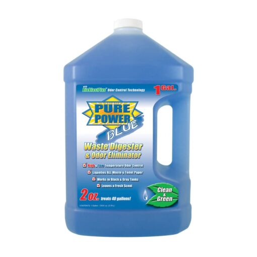 Valterra - V23128 Pure Power Blue Waste Digester and Odor Eliminator - 128-Ounce Bottle 128 Ounce