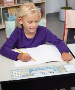 Really Good Stuff Boho Self-Adhesive Vinyl Desktop Helpers - Set of 24 - Intermediate 15 51Ah402NFML