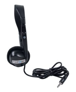 Egghead- 1000 Black Stereo Headphones Single 12 51AlkabDu2L