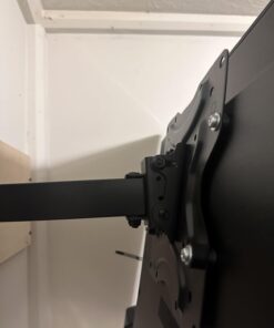 PERLESMITH Full Motion TV Wall Mount for 26-60 Inch TVs, UL-Listed TV Mount with Articulating Arms Swivels Tilt Extension - Wall Mount TV Brackets VESA 400x400 Fits LED LCD OLED 4K TVs Up to 70 lbs 47 51Awc3gceL