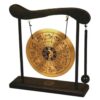 Asian Home Zen Art Brass Feng Shui Desktop Gong 47 51Ayz0 VHhL
