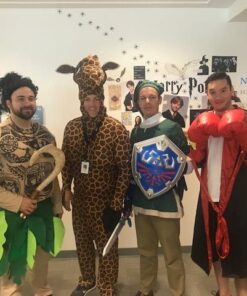 miccostumes Men's Costume Game Guard Cosplay Uniform Fullset Green Medium 18 51AzBxQfSFL