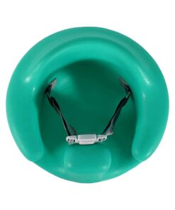 Alternative view of Bumbo Infant Floor Seat Baby Sit up Chair, Baby Sitting Support for 3-12 Months with 3 Point Adjustable Safety Strap Harness & Rounded Backrest, Aqua