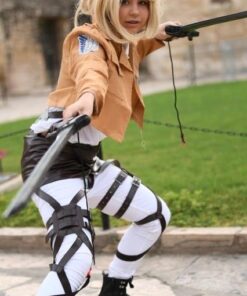 2PC COMBO SET 37" Attack on Titan Shingeki Kyojin Fantasy Foam Sword LARP Halloween Costume Cosplay Xmas 17 51B9IYdl3L