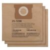 Original Manufacturer Filter Bags AT25-1238 for Porter-Cable and Stanley Wet/Dry Vacuum PCX18301-4B SL18301-3B - 3 Pack 26 51B9TSxNbKL