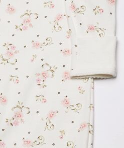 Little Me Girls' 2-Piece Gown & Hat Set 0-3 Months Vintage Rose 14 51BAEAygZVL 1